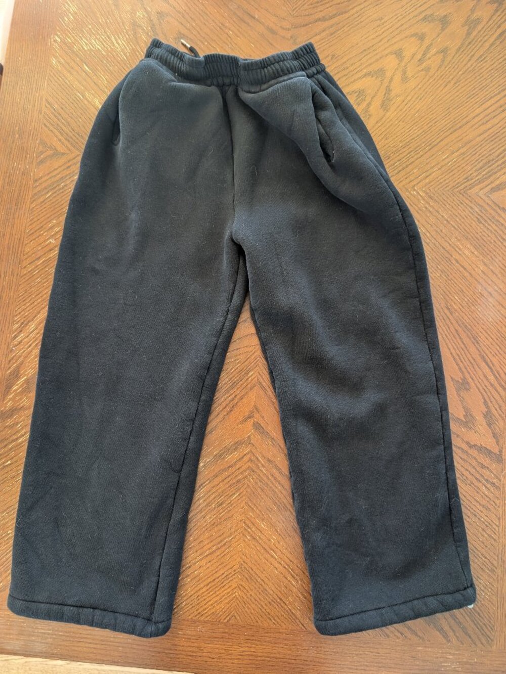 Vince Cashmere Wool Sweatpants Womens Medium Black Pull-On Warm Soft
